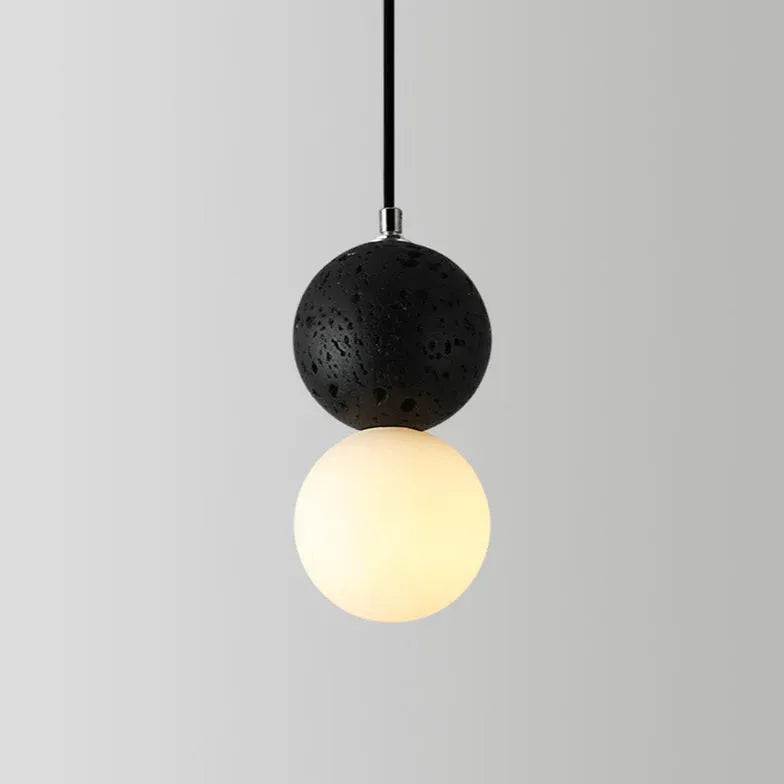 Terrazzo Spherical Modern LED Pendant Light