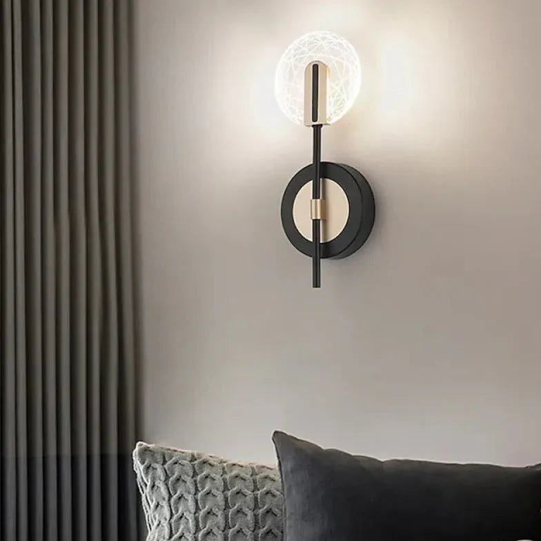 Rotating Round Led Modern Wall Lights